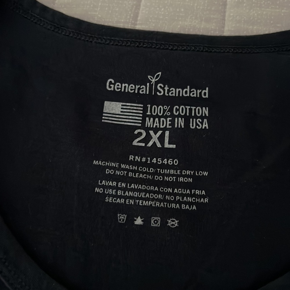 (General standard) 100% cotton Ladies T-shirts in dark blue size2XL - Picture 8 of 16